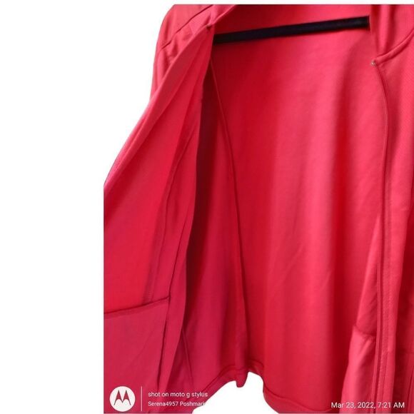 PRO SPIRIT Plus Size Women’s Pink  Lightweight Athletic Jacket. - Picture 7 of 15